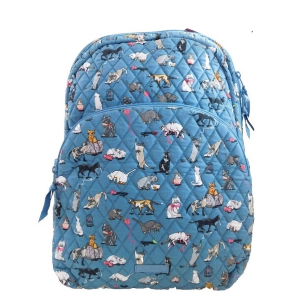 Vera Bradley Cat’s Meow Print Mini Backpack